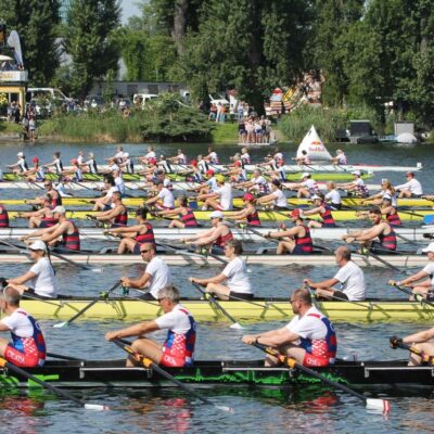 Frauen- und Männerteam der Normannen siegreich beim Wiener Achter 2024!